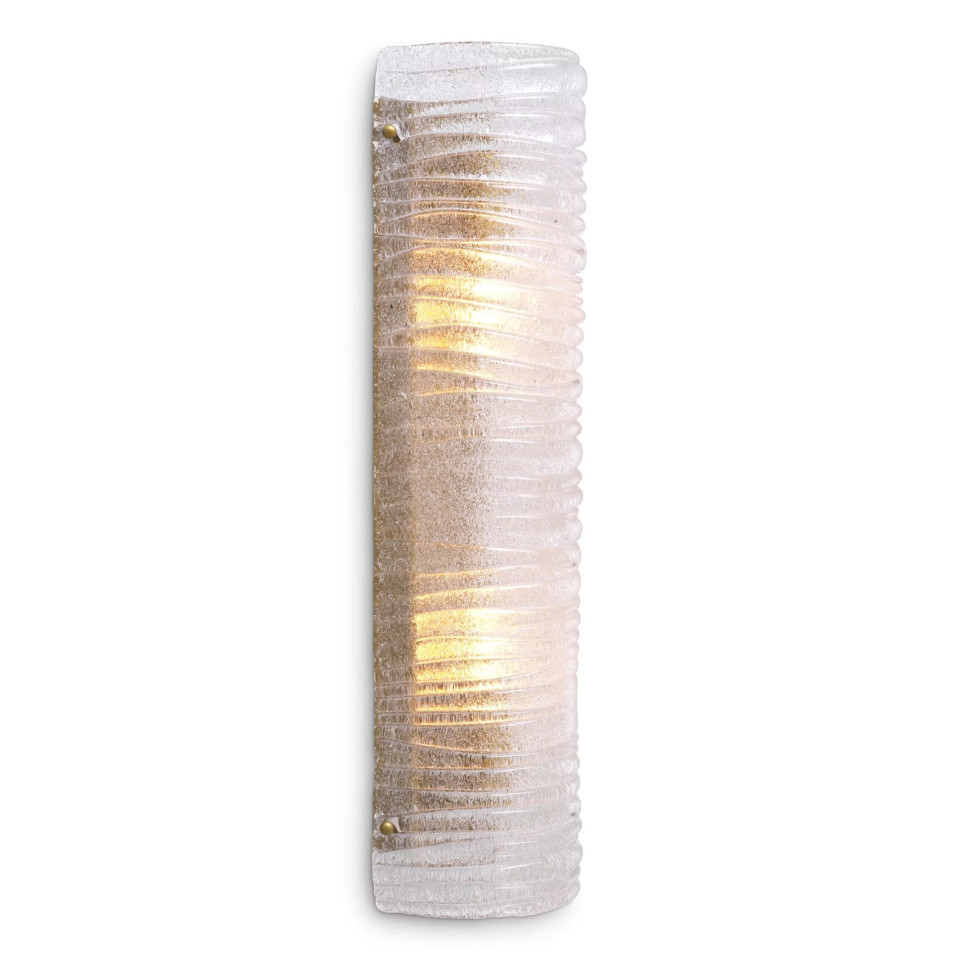 Sanchez Vägglampa Mässing/Glas 53cm