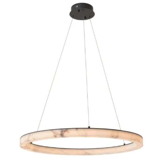 Sankt Gallen L Chandelier Alabaster/Bronze 100cm