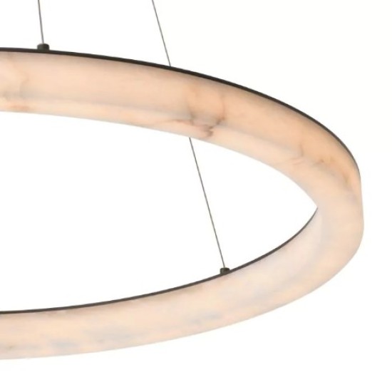 Sankt Gallen L Takkrona Alabaster/Brons 100 cm