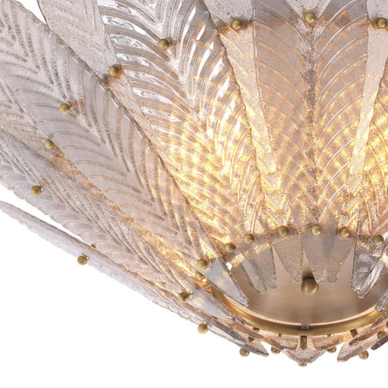 Scala Takkrona Mässing/Glas 86 cm