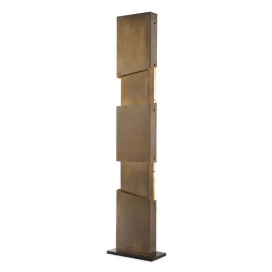 Shadow Floor Lamp Brass 178cm