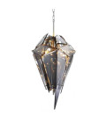 Shard Taklampa Glas/Nickel 47cm