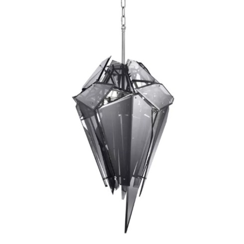 Shard Taklampa Glas/Nickel 47cm