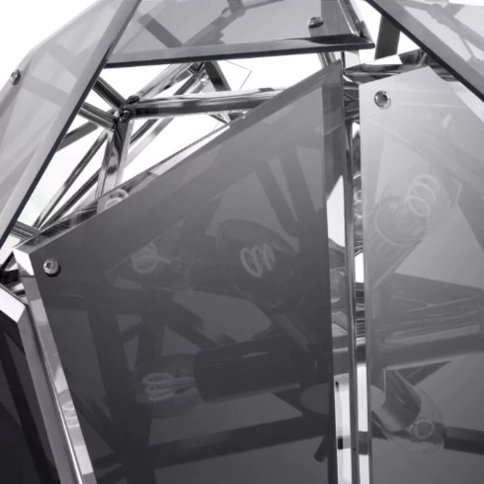 Shard Taklampa Glas/Nickel 47cm