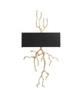 Sorento Wall Lamp Brass/Black 84cm