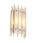 Sparks Wall Lamp S Brass/Alabaster 42cm