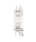 Sparks Vägglampa S Nickel/Klart glas 42 cm