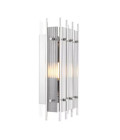 Sparks Vägglampa S Nickel/Rökglas 42cm