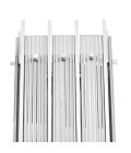 Sparks Vägglampa S Nickel/Rökglas 42cm