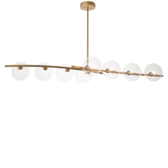 Spezia Takkrona Mässing/Glas 177 cm