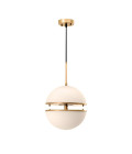 Spiridon Ceiling Lamp Brass/Glass 30cm