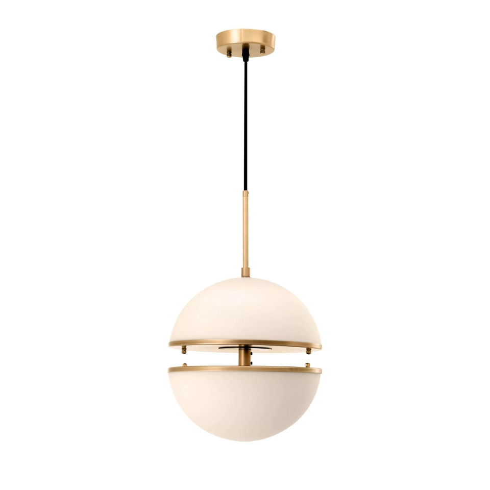 Spiridon Ceiling Lamp Brass/Glass 30cm