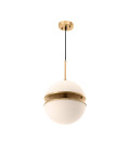 Spiridon Ceiling Lamp Brass/Glass 30cm