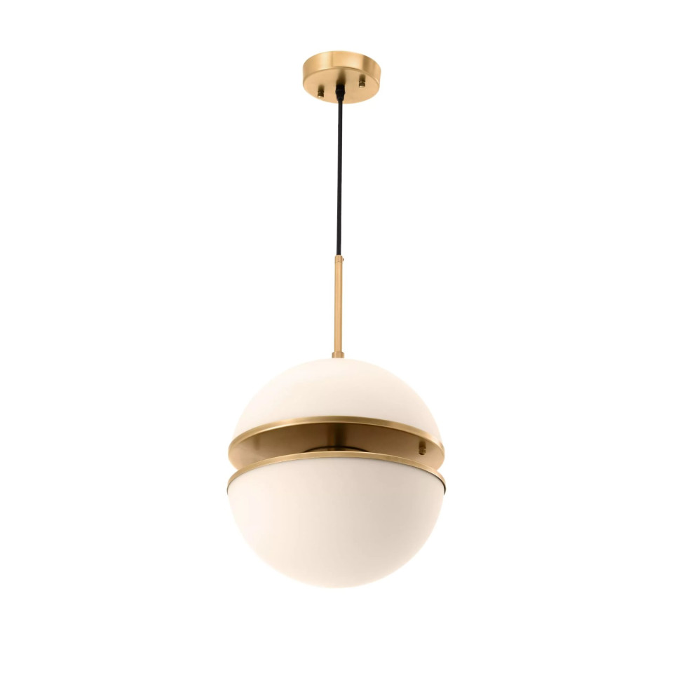 Spiridon Ceiling Lamp Brass/Glass 30cm