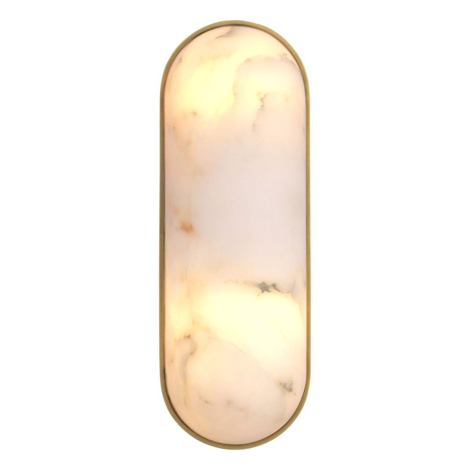 Sumo Vägglampa Mässing 42cm