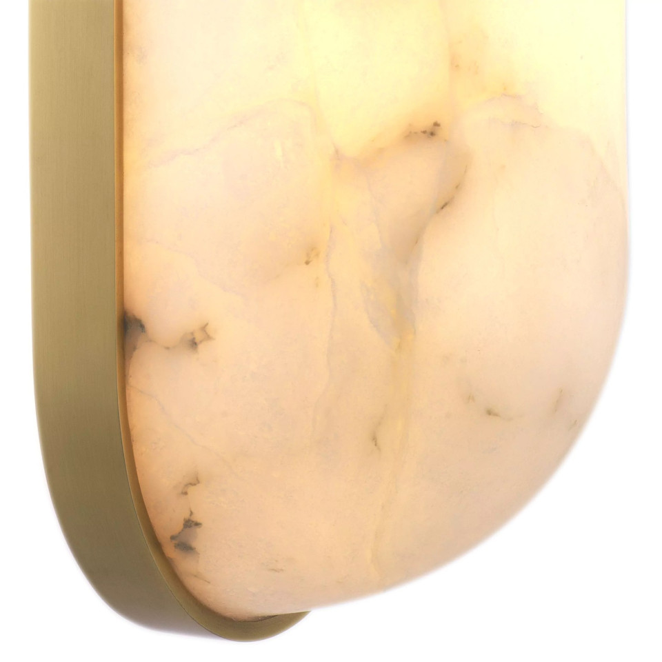 Sumo Vägglampa Mässing 42cm