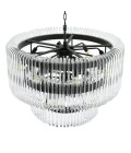 Sutton House Ljuskrona Brons/Glas 80cm