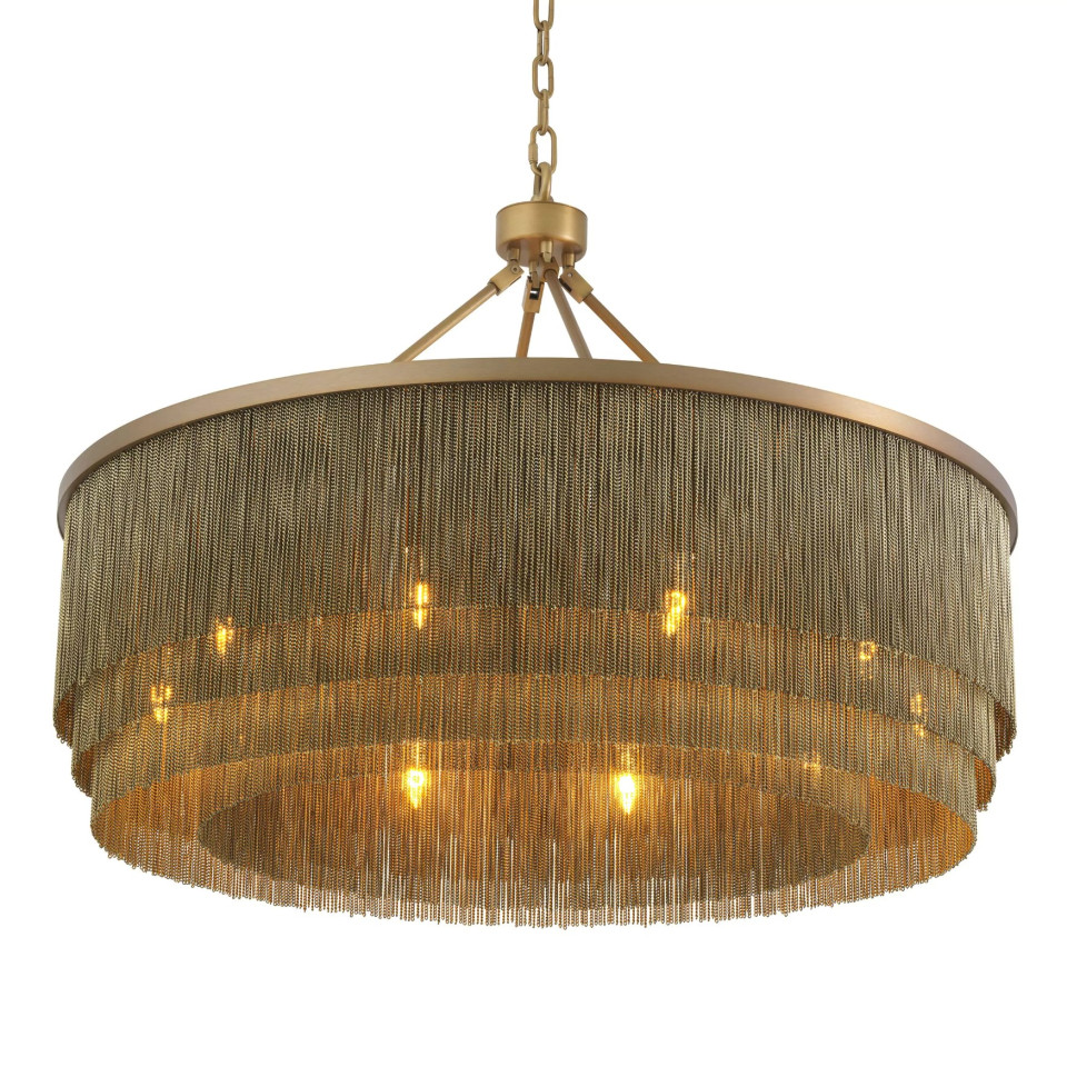 Tissot Chandelier Brass 90cm