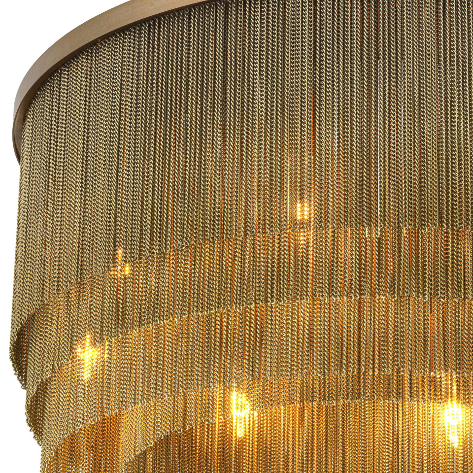 Tissot Chandelier Brass 60cm