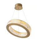Vancouver Chandelier S Brass/Glass 63cm