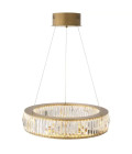Vancouver Chandelier S Brass/Glass 63cm
