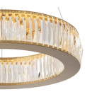 Vancouver Chandelier S Brass/Glass 63cm