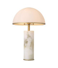 Vaneta Table Lamp Brass/Glass 65cm