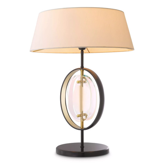 Vincente Bordslampa Glas/Marmor 64 cm