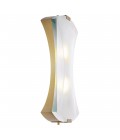 Virgil Wall Lamp Brass/Glass 37.5cm
