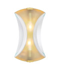 Virgil Wall Lamp Brass/Glass 37.5cm