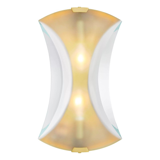 Virgil Wall Lamp Brass/Glass 37.5 cm