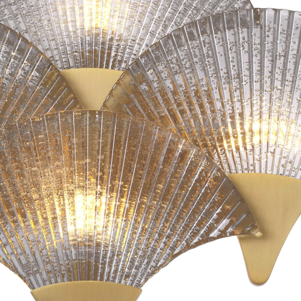 Vitae Vägglampa Mässing/Glas 29,5 cm