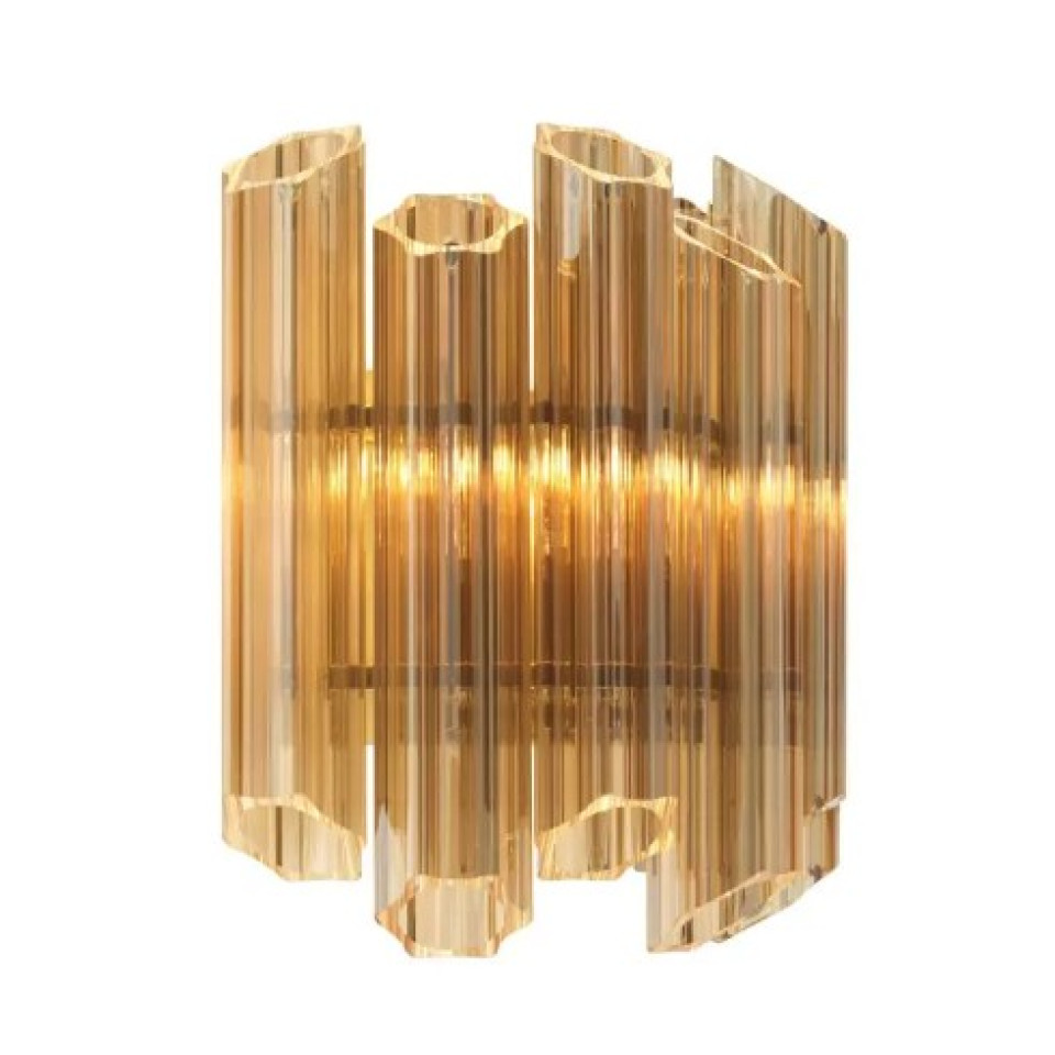 Vittoria Vägglampa Guld/Glas 32,5cm
