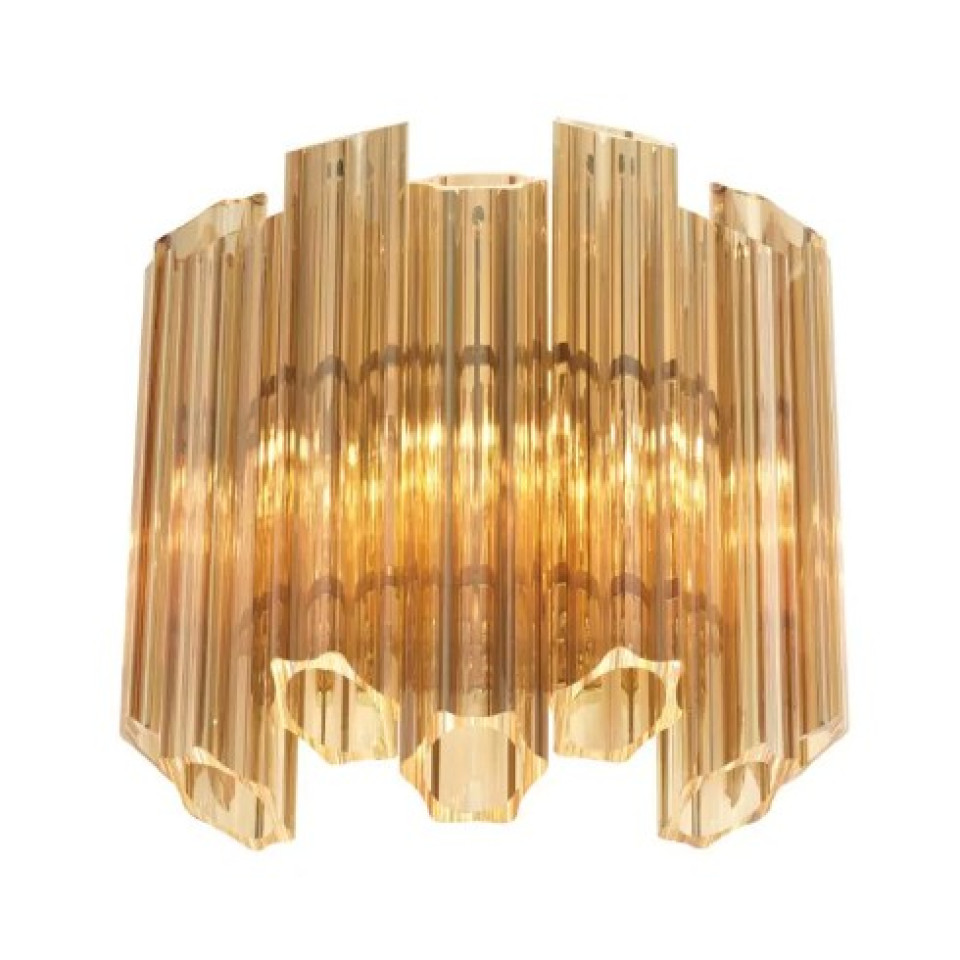 Vittoria Vägglampa Guld/Glas 32,5cm