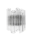 Vittoria Vägglampa Nickel/Glas 32,5 cm