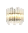 Vittoria Vägglampa Nickel/Glas 32,5 cm