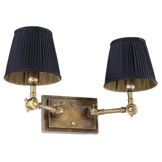 Wentworth Wall Lamp Brass 25cm