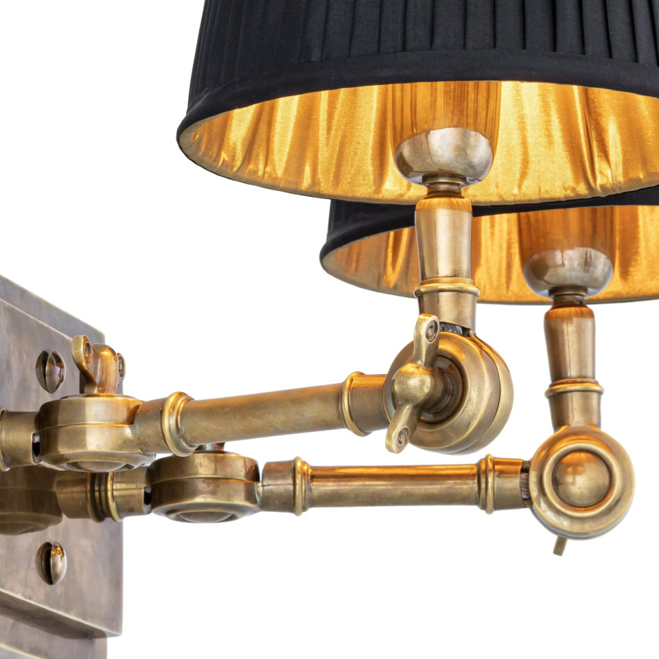 Wentworth Vägglampa Mässing 25cm