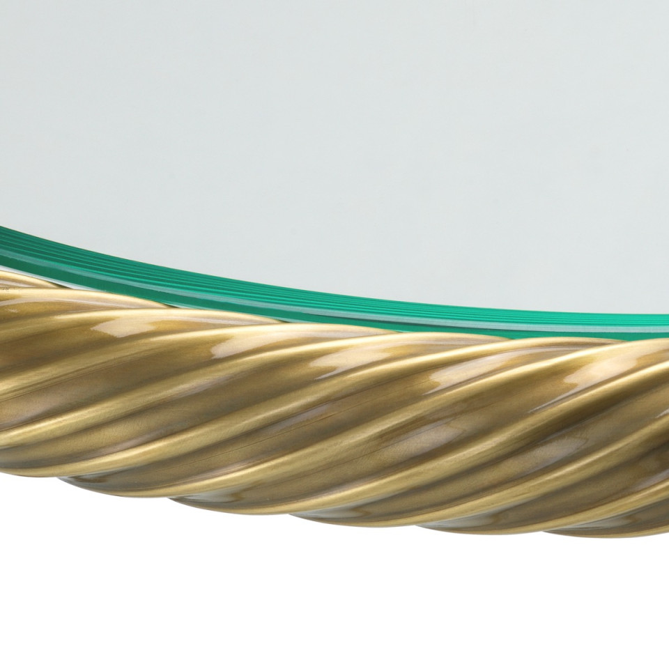 Addison side table set of 2 vintage brass/glass 59 cm Eichholtz Addison side table set of 2 vintage brass/glass 59 cm