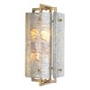 Solara wall lamp vintage brass/glass 35 cm