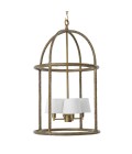 Montrose ceiling light vintage brass/white 53 cm