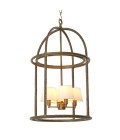 Montrose ceiling light vintage brass/white 53 cm