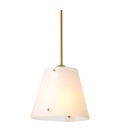 Trianon ceiling light antique brass/white 36 cm