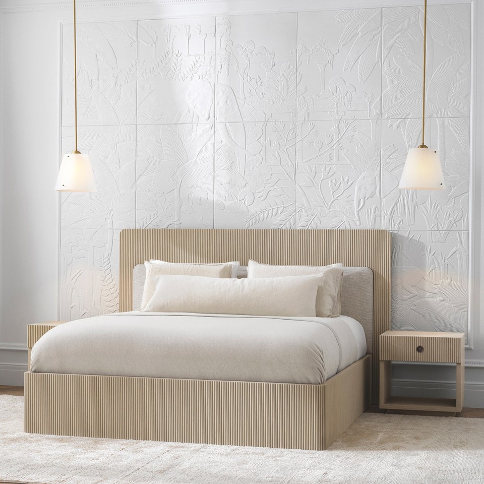 Trianon ceiling light antique brass/white 36 cm