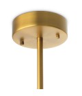 Trianon ceiling light antique brass/white 36 cm