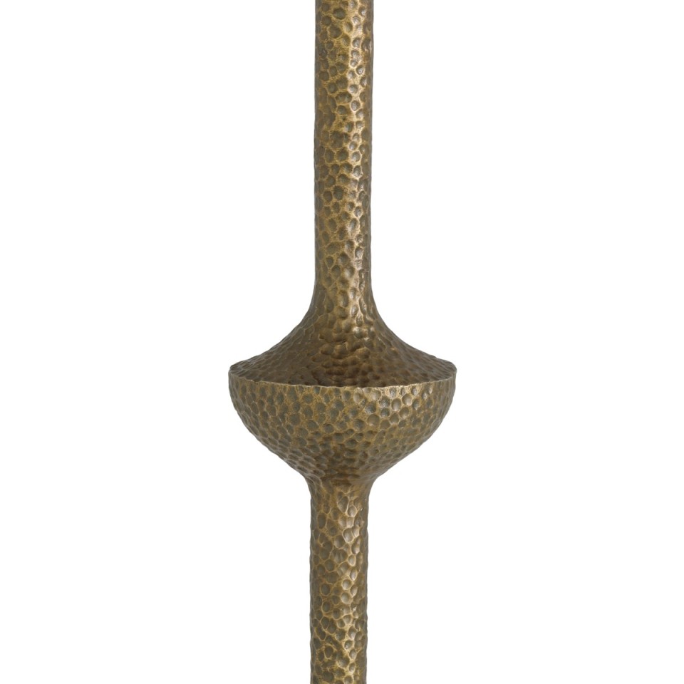 Lucente golvlampa vintage mässing 170 cm