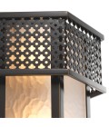 Minerva vägglampa brons/frostat glas 30 cm