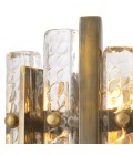 Leonora wall lamp vintage brass/glass 44 cm