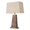 Gaultier bordslampa brun/beige 71 cm