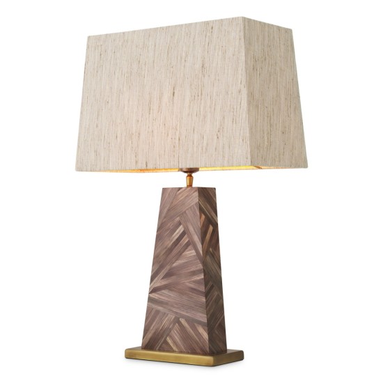 Gaultier table lamp brown/beige 71 cm
